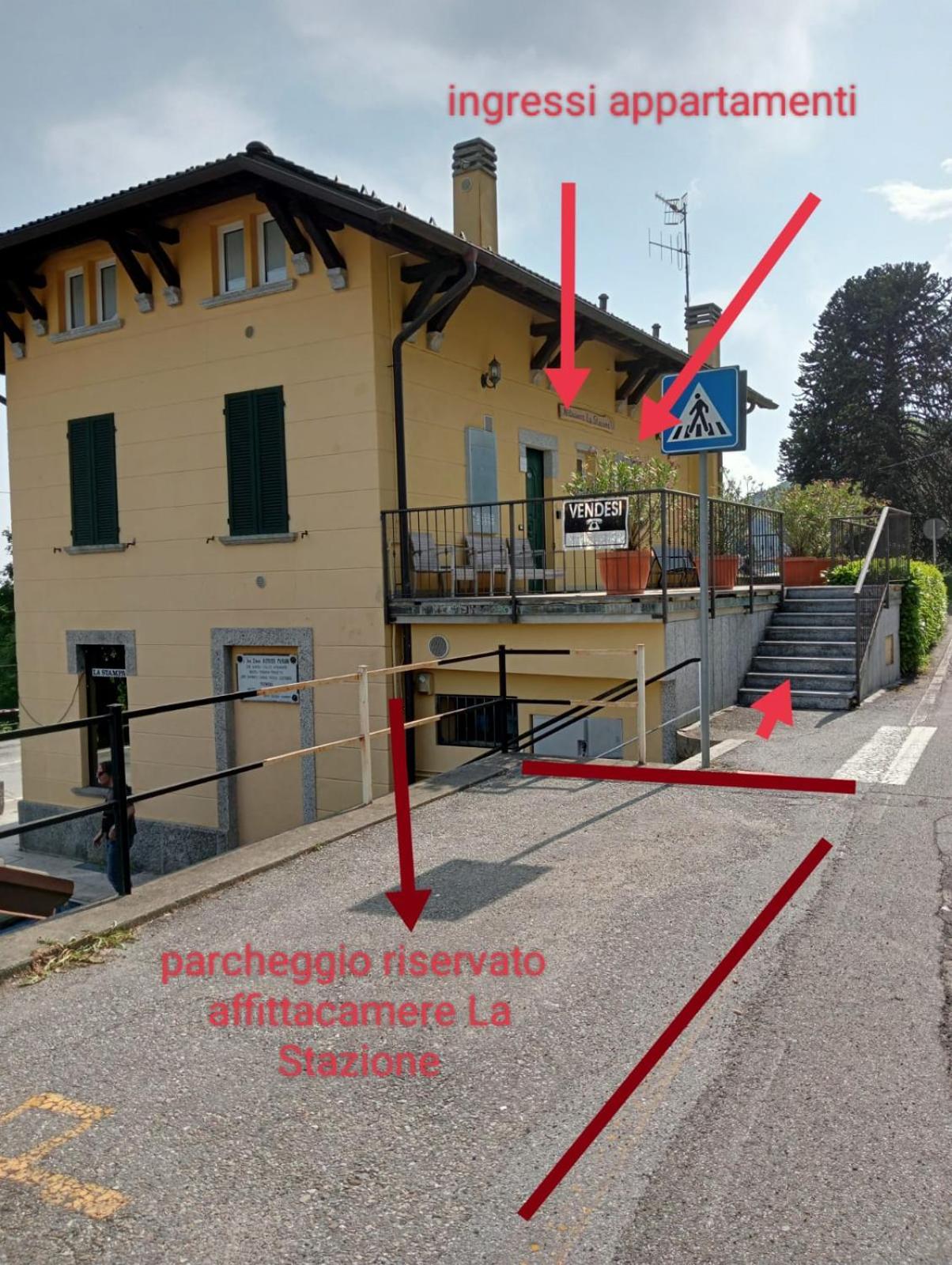 La Stazione Premeno Exterior foto